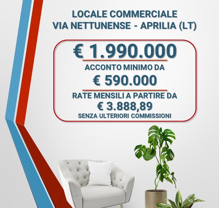 Locale commerciale via nettunense Aprilia